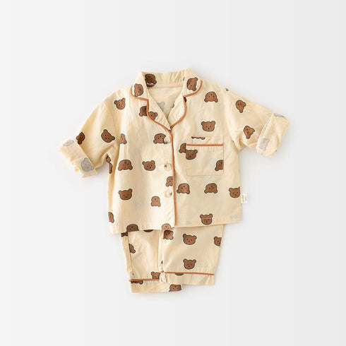Long sleeve home wear two-piece set
